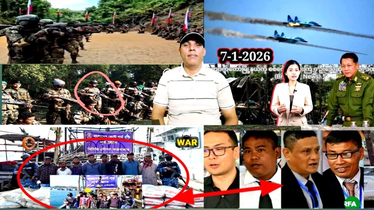 6 January 2026 Rohingya Breaking New ARSA VS AA From Kingdom of Arkan Tv Live Stream