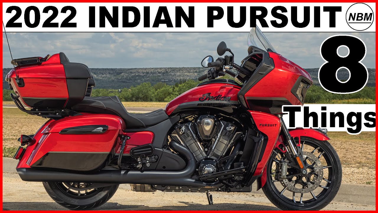 New 2022 Indian Pursuit Touring Motorcycle! 8 Things to Know & Specs