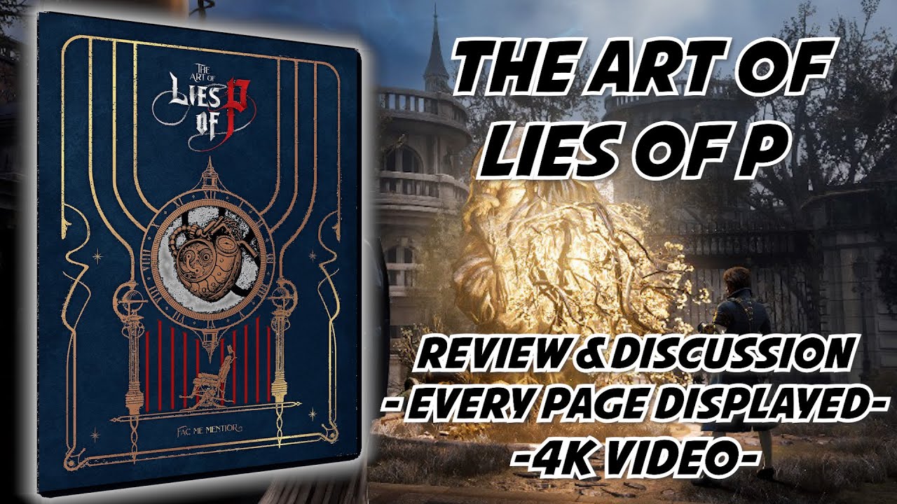 The Art of Lies of P: Book Review (Every Page Displayed in 4K) - Dark Horse Books