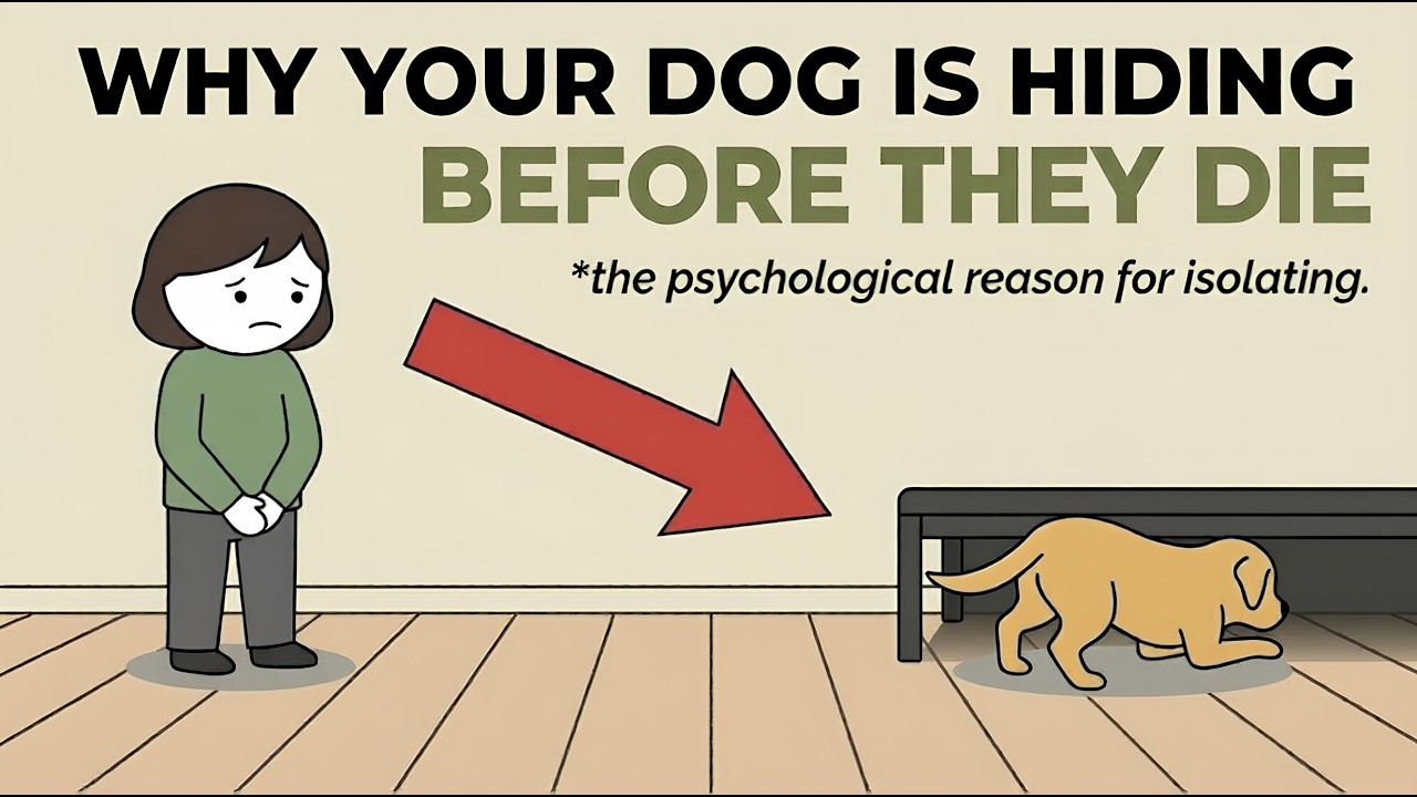 The Psychology of Dogs Before They Die (Why They Stay Away From You)