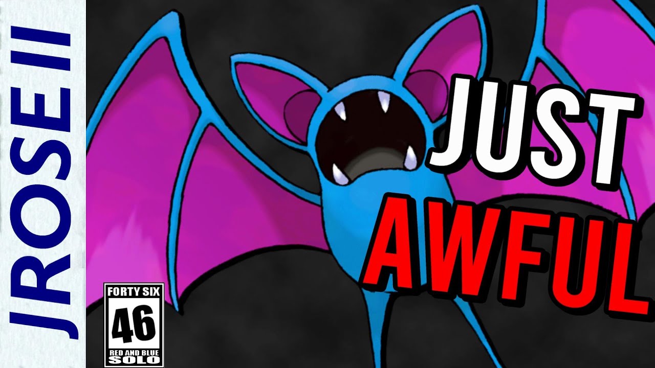 Can You Beat Pokemon Red/Blue with Just a Zubat?