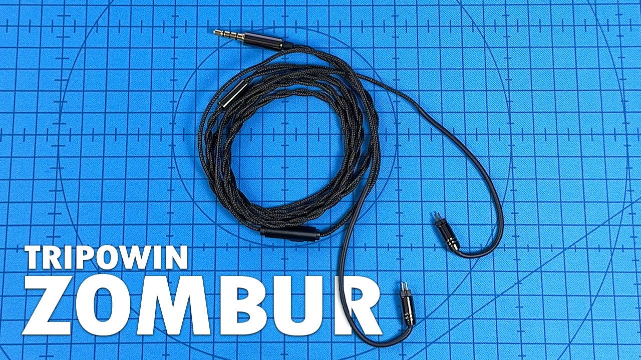 Обзор кабеля с микрофоном TRIPOWIN ZOMBUR IEM