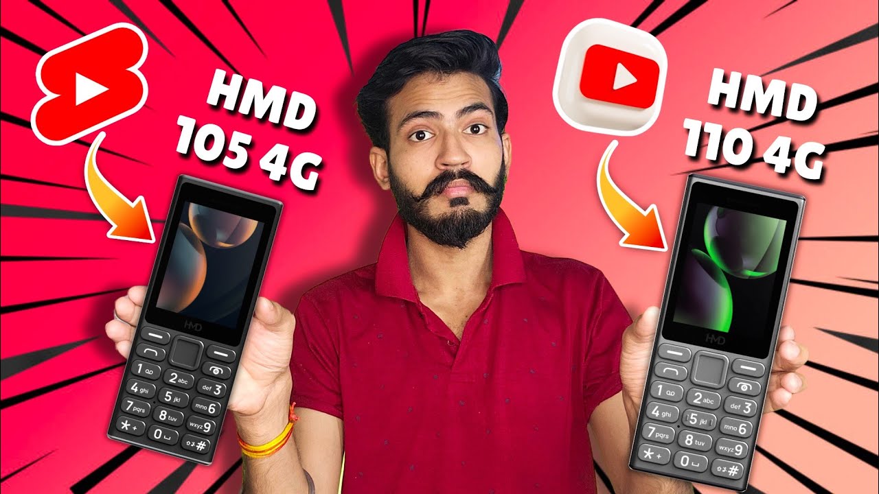 HMD 105 4G vs HMD 110 4G: Full Specs Comparison & Alternatives | Best Budget Feature Phone 2024