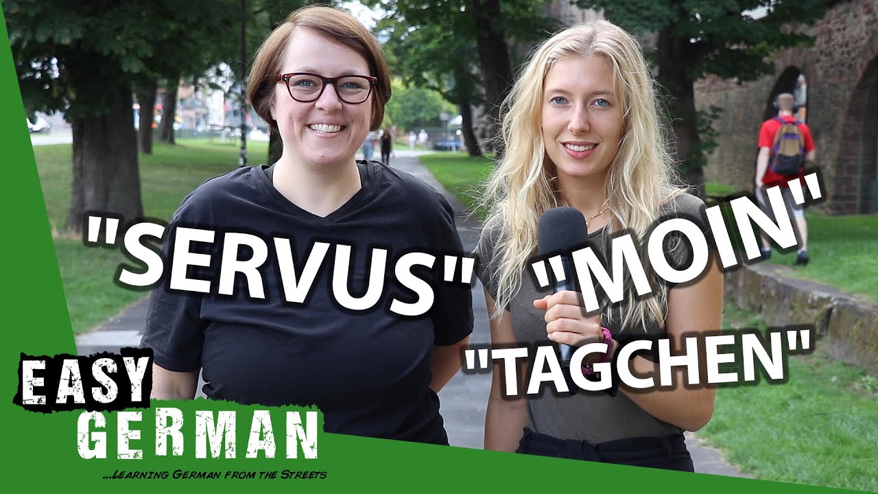 German Greetings in Different Dialects | Super Easy German (116)