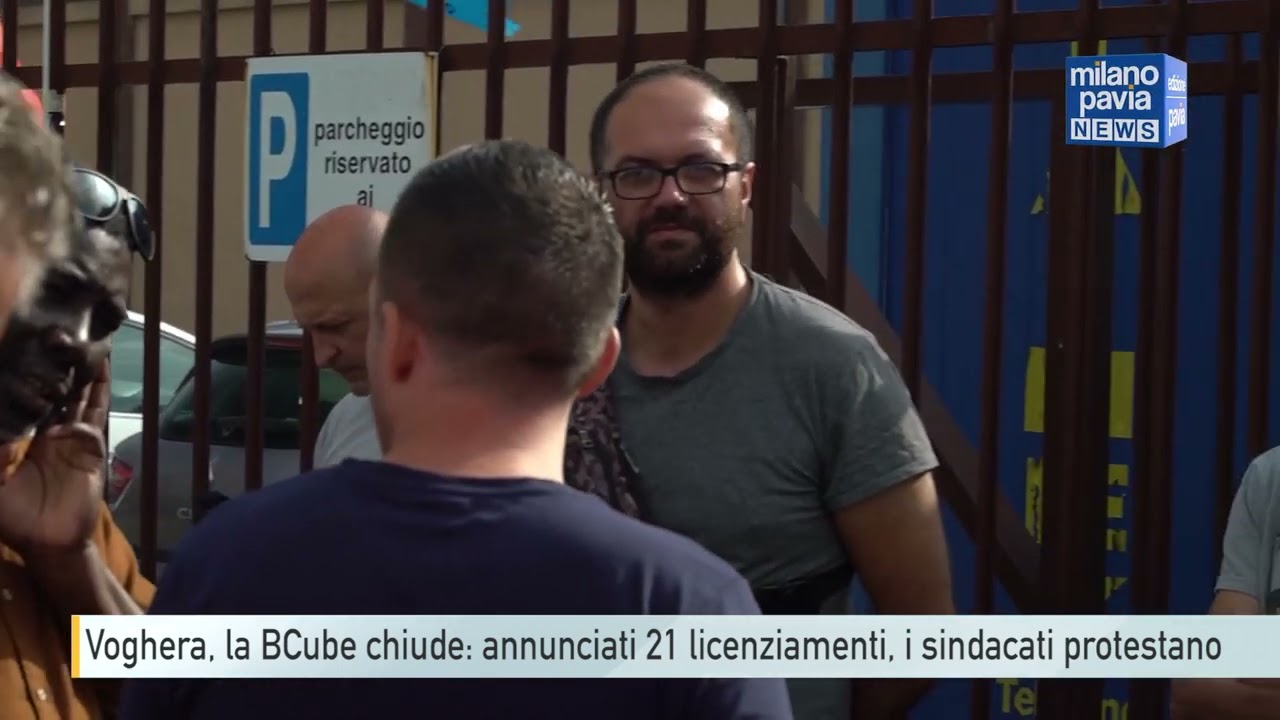 Voghera, la BCube chiude: annunciati 21 licenziamenti, i sindacati protestano