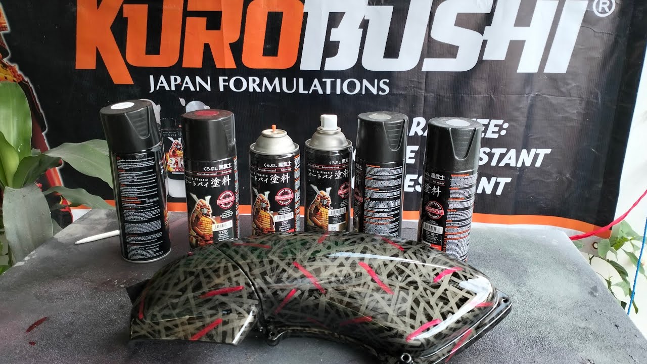 DIY FORGED CARBON LOOK using Samurai Paint