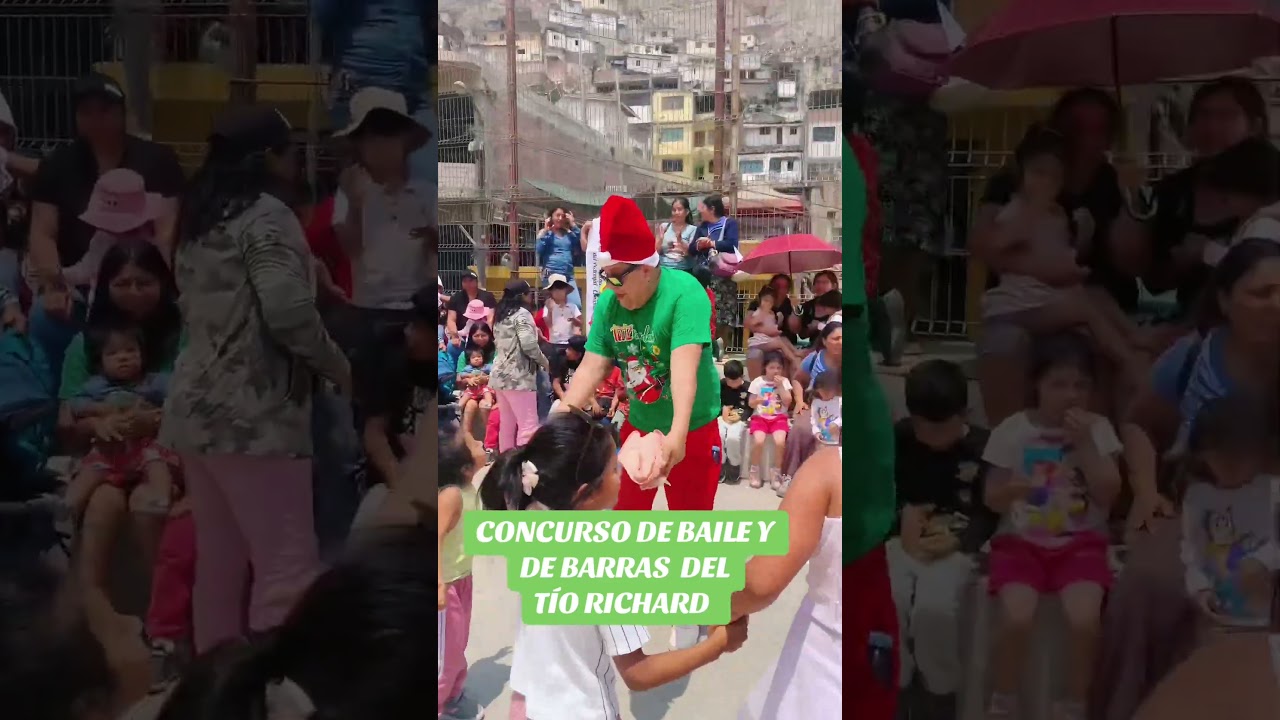 El Tío Richard concurso de baile y barra de NAVIDAD 2025