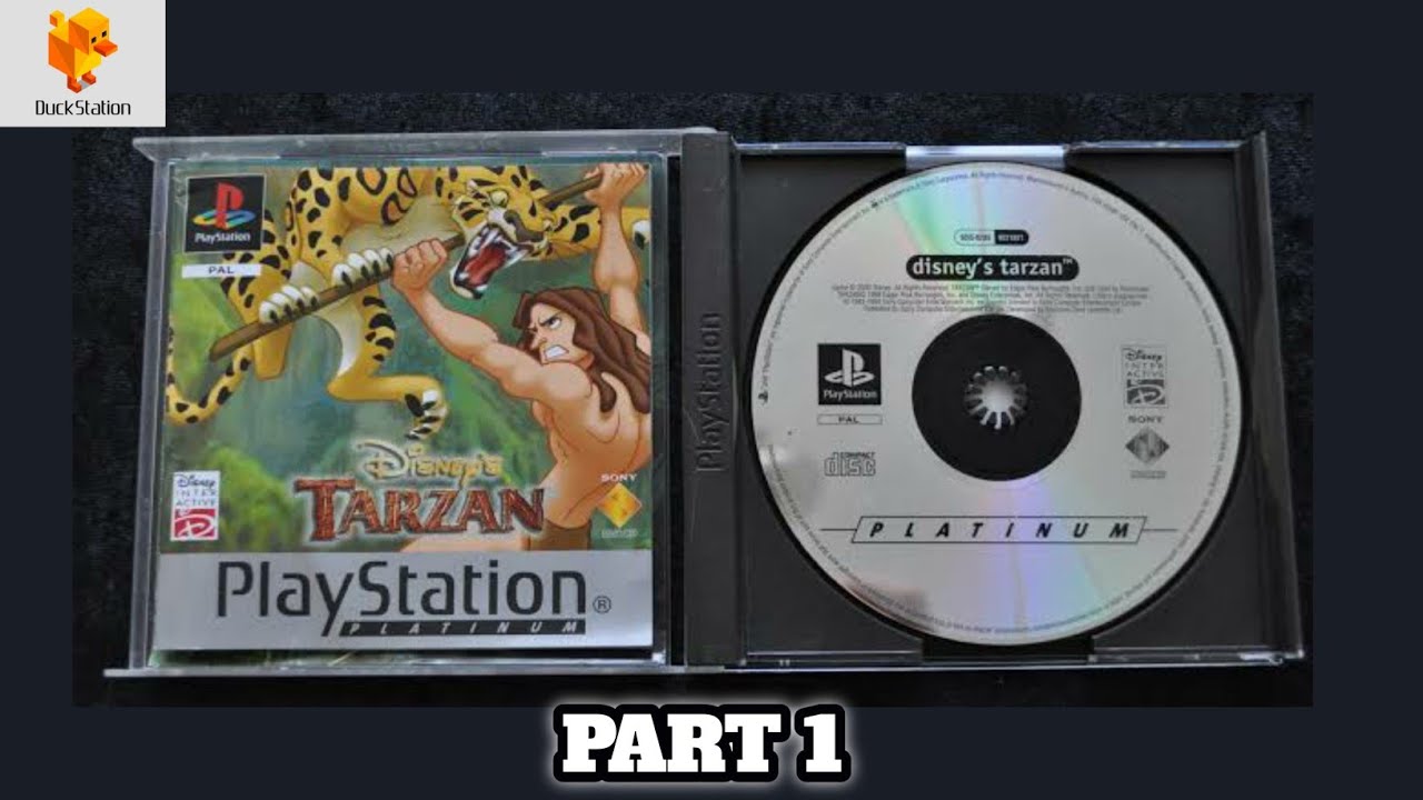 GAME KENANGAN DISNEY TARZAN Part 1 | Duck Station Tarzan Emulator Android Ps1