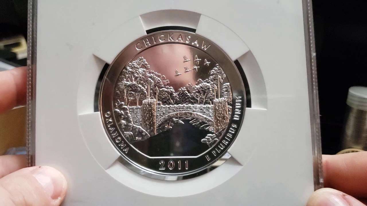 2011 5oz. America The Beautiful ATB MS-69DMPL