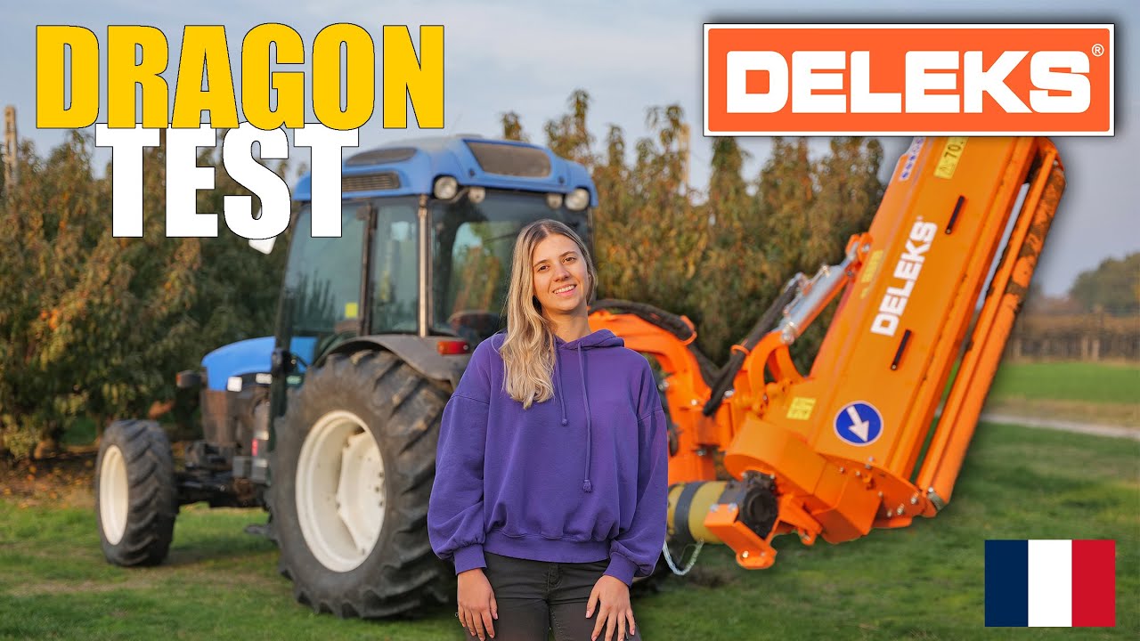Broyeur d'accotement DELEKS&reg; DRAGON: Le test sur le terrain de @loscultoredelglobo