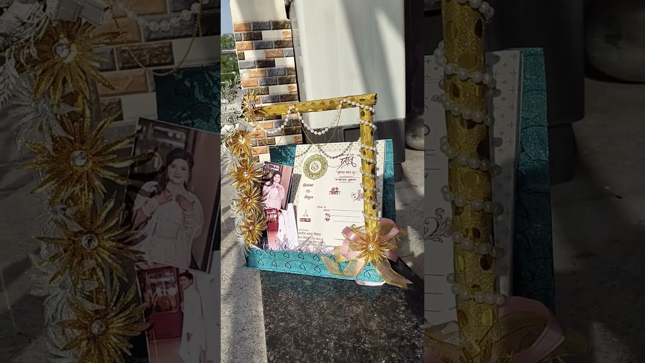 wedding card platter ✨