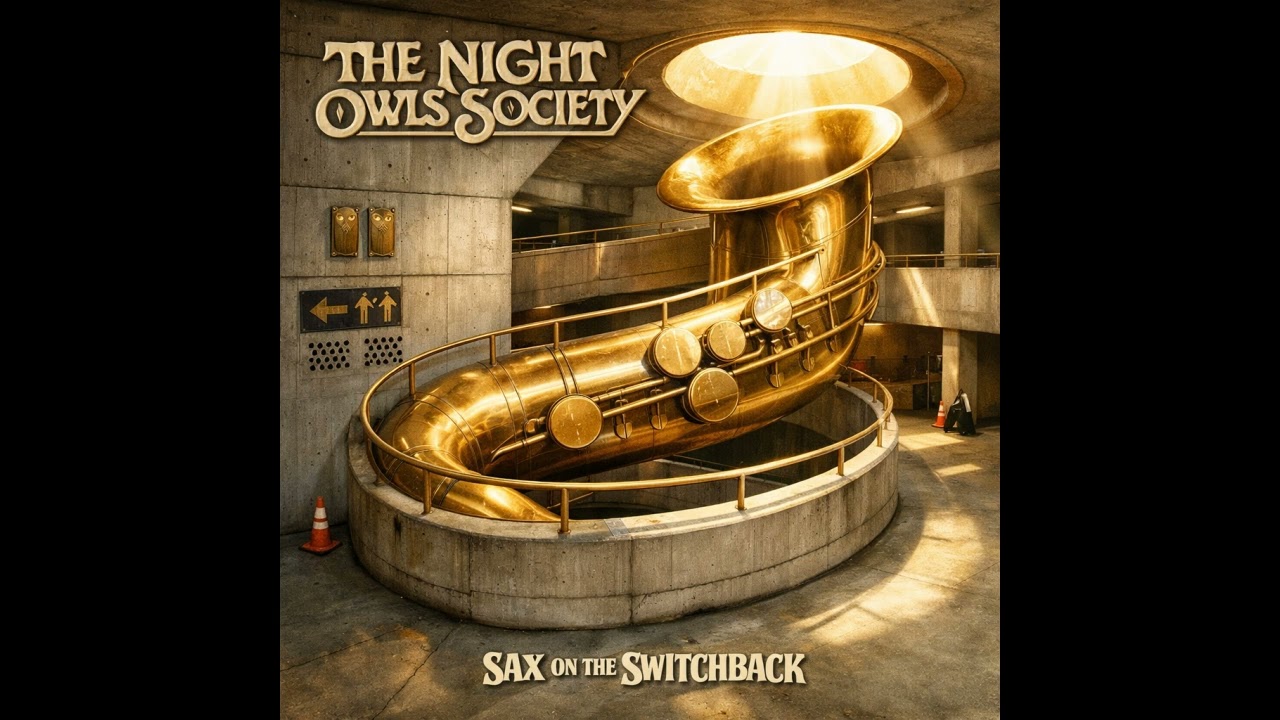The Night Owls Society | Sax on the Switchback (Full Album) — Vintage Prog Blues Rock