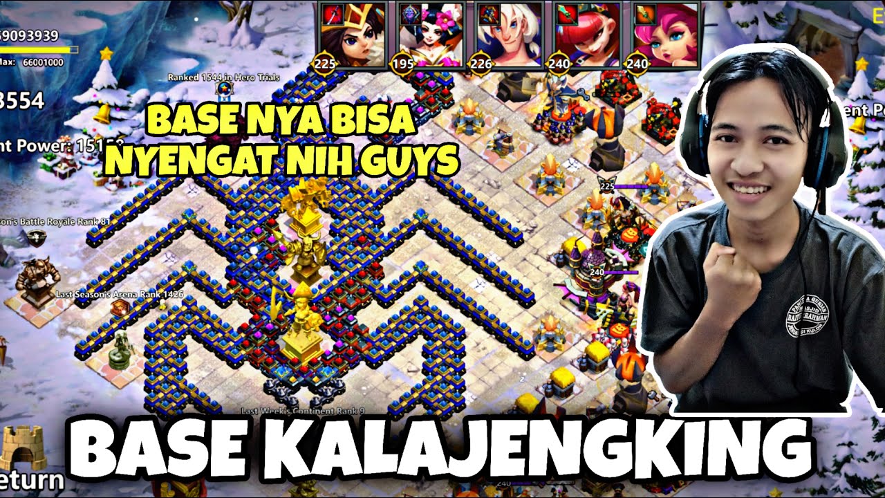 LAWAN GUILD CLASH YANG UNIK❗- CLASH OF LORDS 2 #clashoflords2 #col2creator