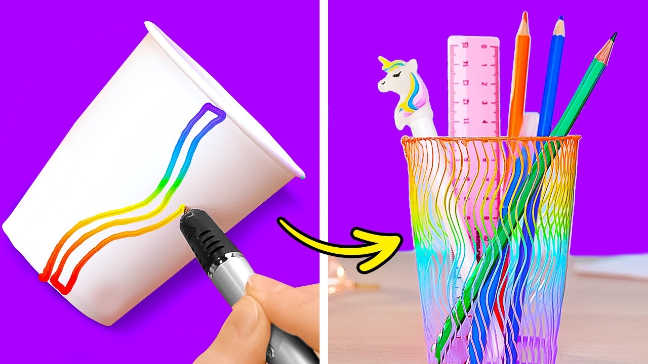 MACETES CRIATIVOS E ENGENHOCAS | Material Escolar e Dicas Inteligentes do TikTok, por Yay Time! FUN