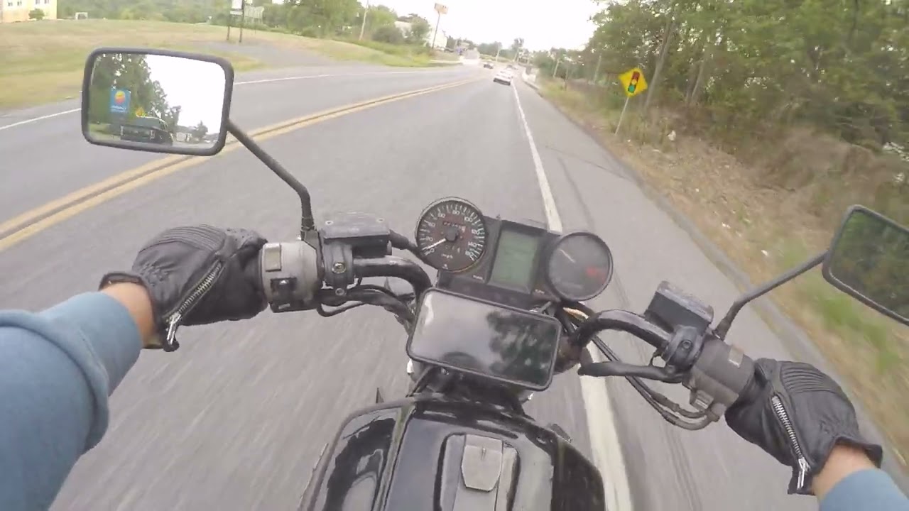 POV 1984 Honda Sabre V65 VF1100S Short ride on the big bad easy sport tourer