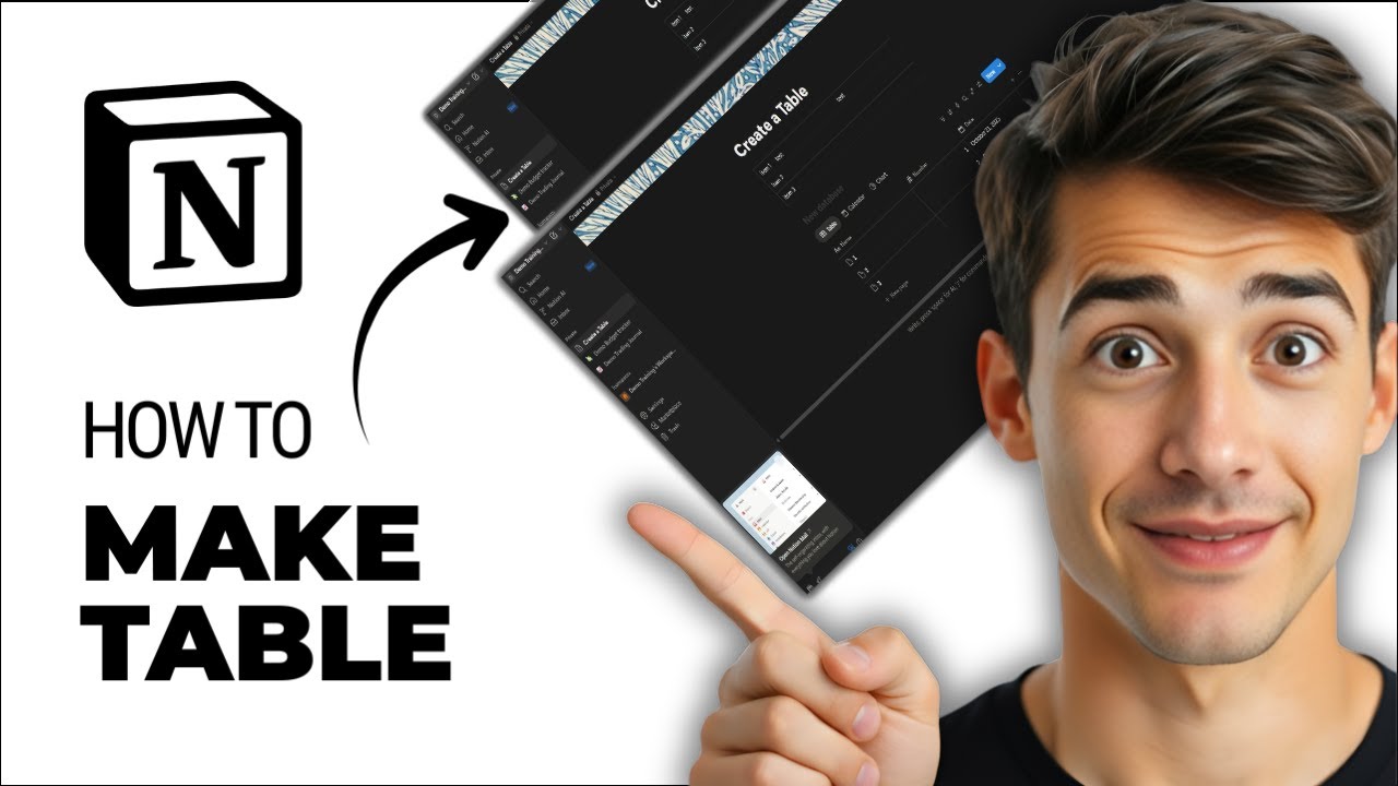 Как создавать таблицы в Notion (самый простой способ) (Руководство 2026 года)