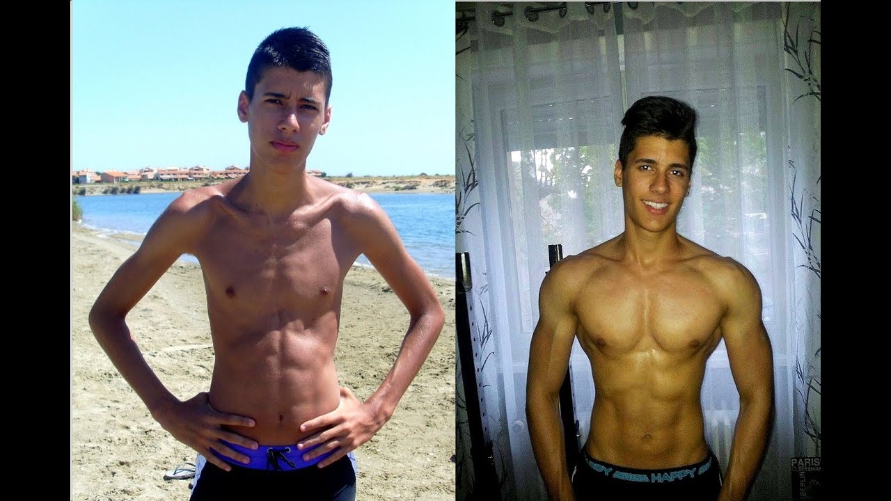 18 Years Old Before and After - 2 Years Body Transformation ( Natural )