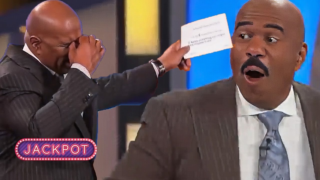 HILARIOUS Family Feud USA Moments That Make Steve Harvey LOSE IT!