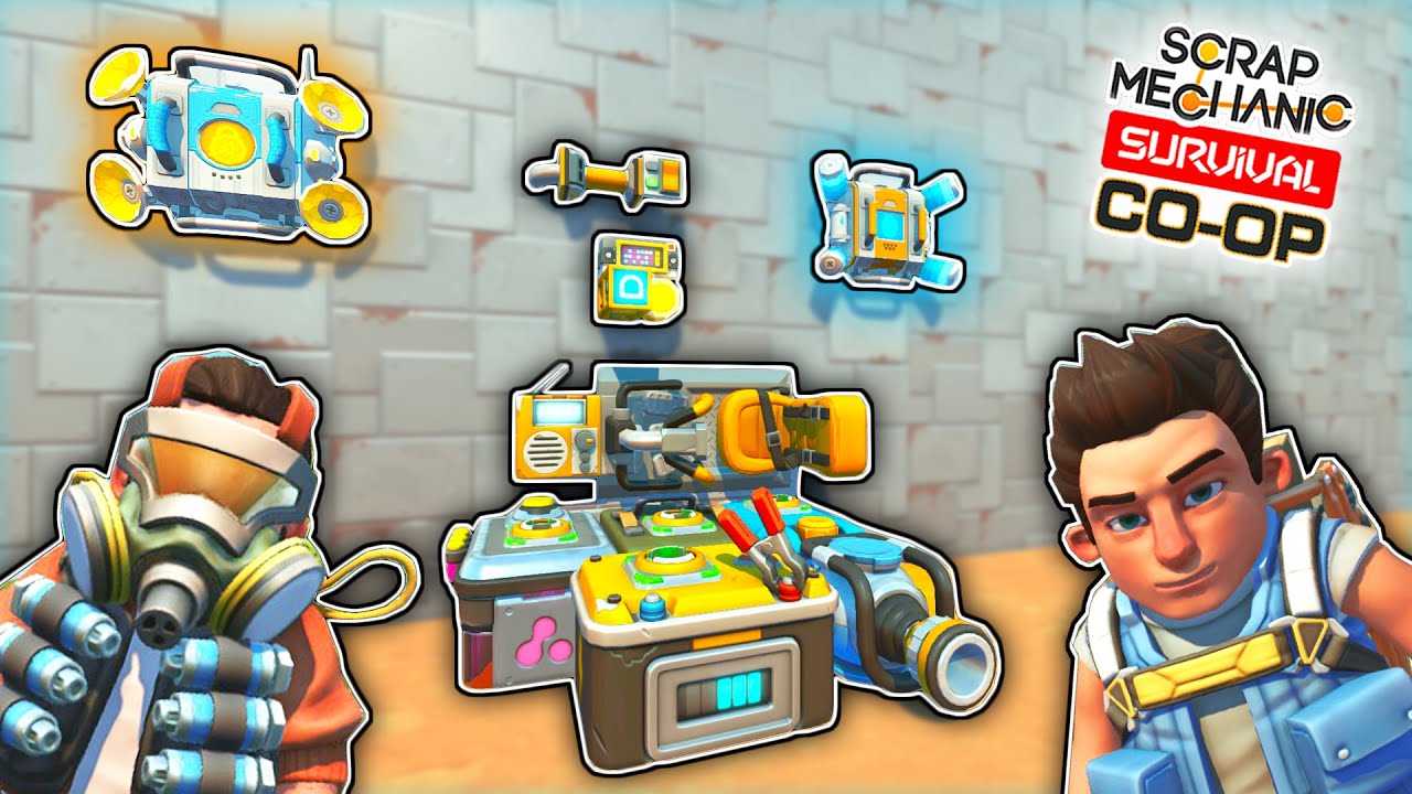 We Tested ALL of The ENCRYPTOR Theories From YOUR COMMENTS (Scrap Mechanic Co-op Survival Ep. 31)