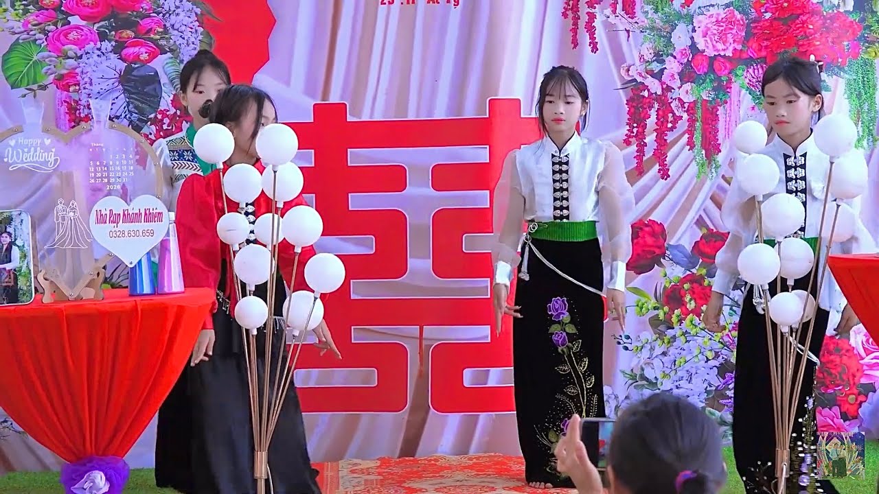 Vũ điệu lắm chìm ĐVN  biểu diễn LTH TRỌNG THÀNH - NGỌC LAN bản lụng há xã chiềng sơ - Sơn La 