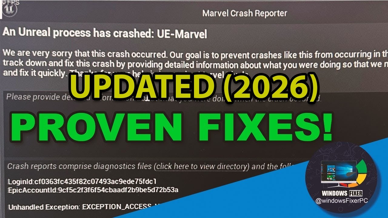 Marvel Rivals EXCEPTION_ACCESS_VIOLATION Crash Fix &mdash; Overlays & Background Apps