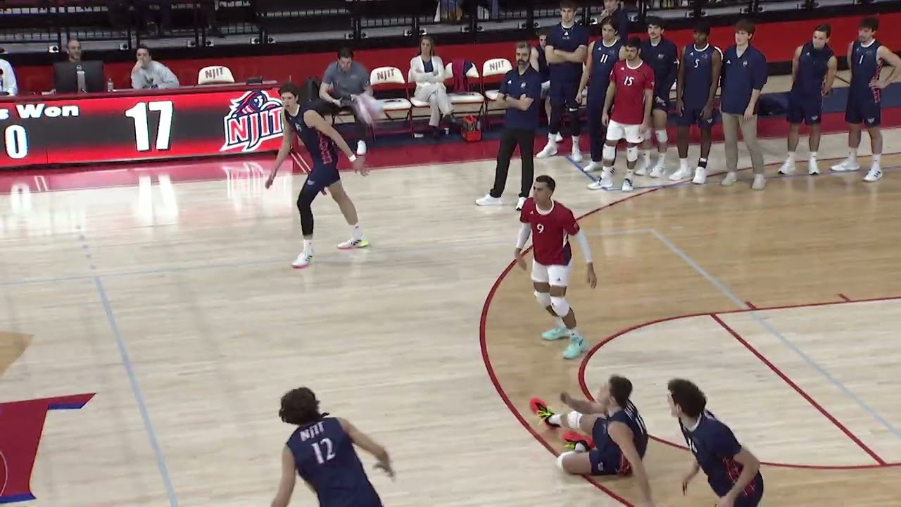 NJIT Men's Volleyball Highlights vs. No. 19 Penn State | 2.22.25