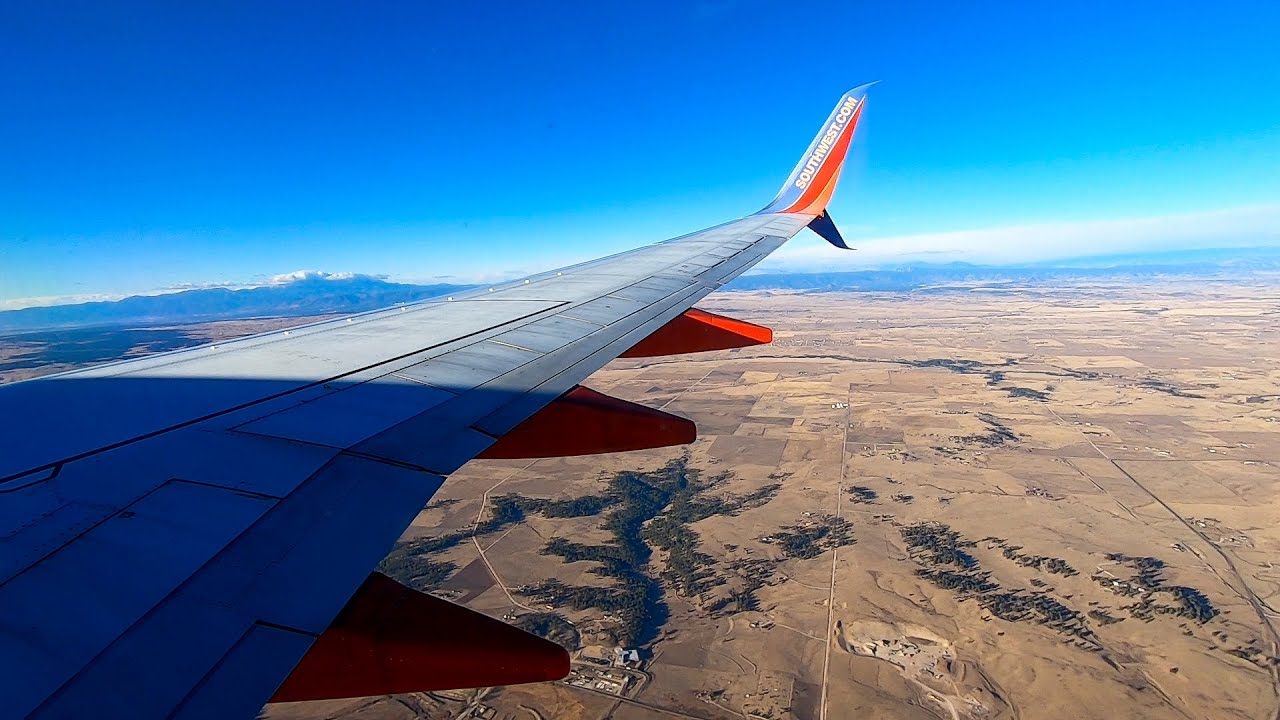 FULL FLIGHT - Denver (DEN) to Colorado Springs (COS) - Southwest Airlines 737-800