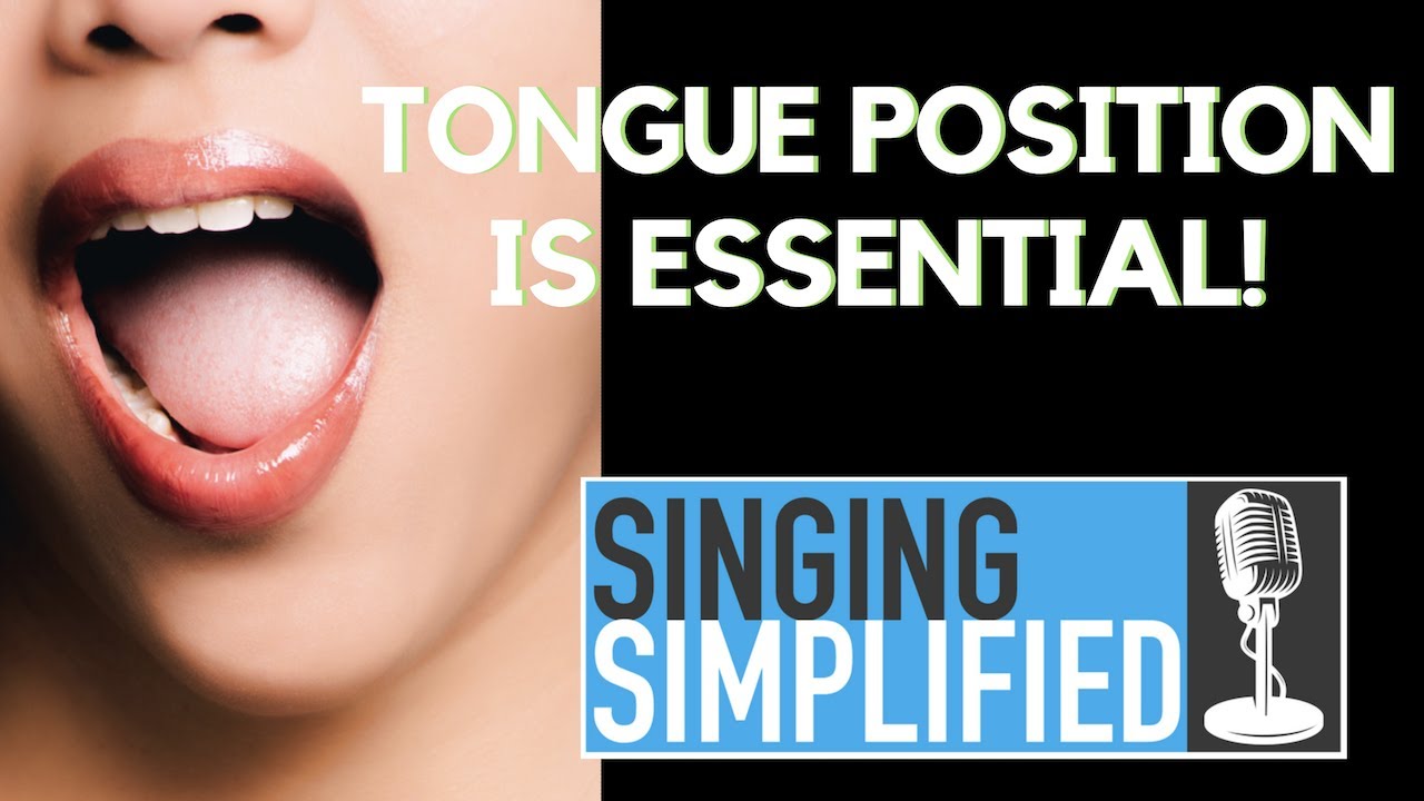 Tongue Position is SOOO important for singing well! Become a better singer with this vocal tip.