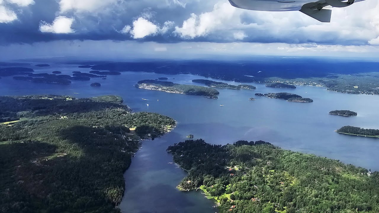 Skandinavienreise 2024 (13/15): Unser Flug von Turku (FIN) nach Kalmar (SWE)