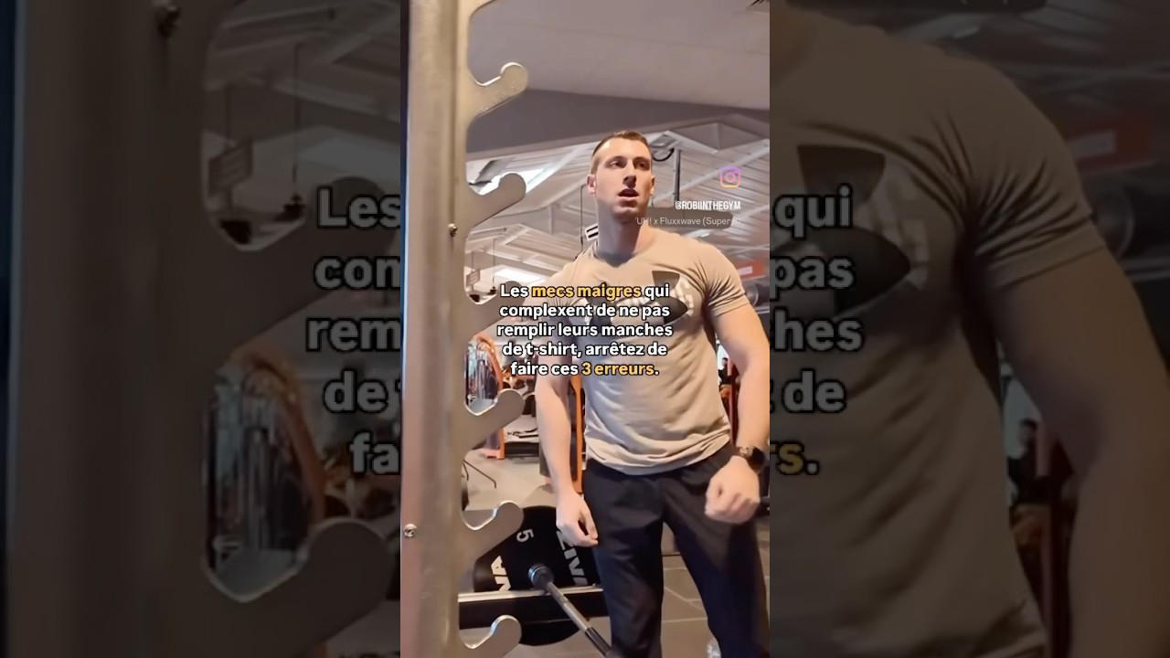 3 erreurs à éviter pour enfin remplir ses manches de t-shirt (premier commentaire) ⬇️💪🏼