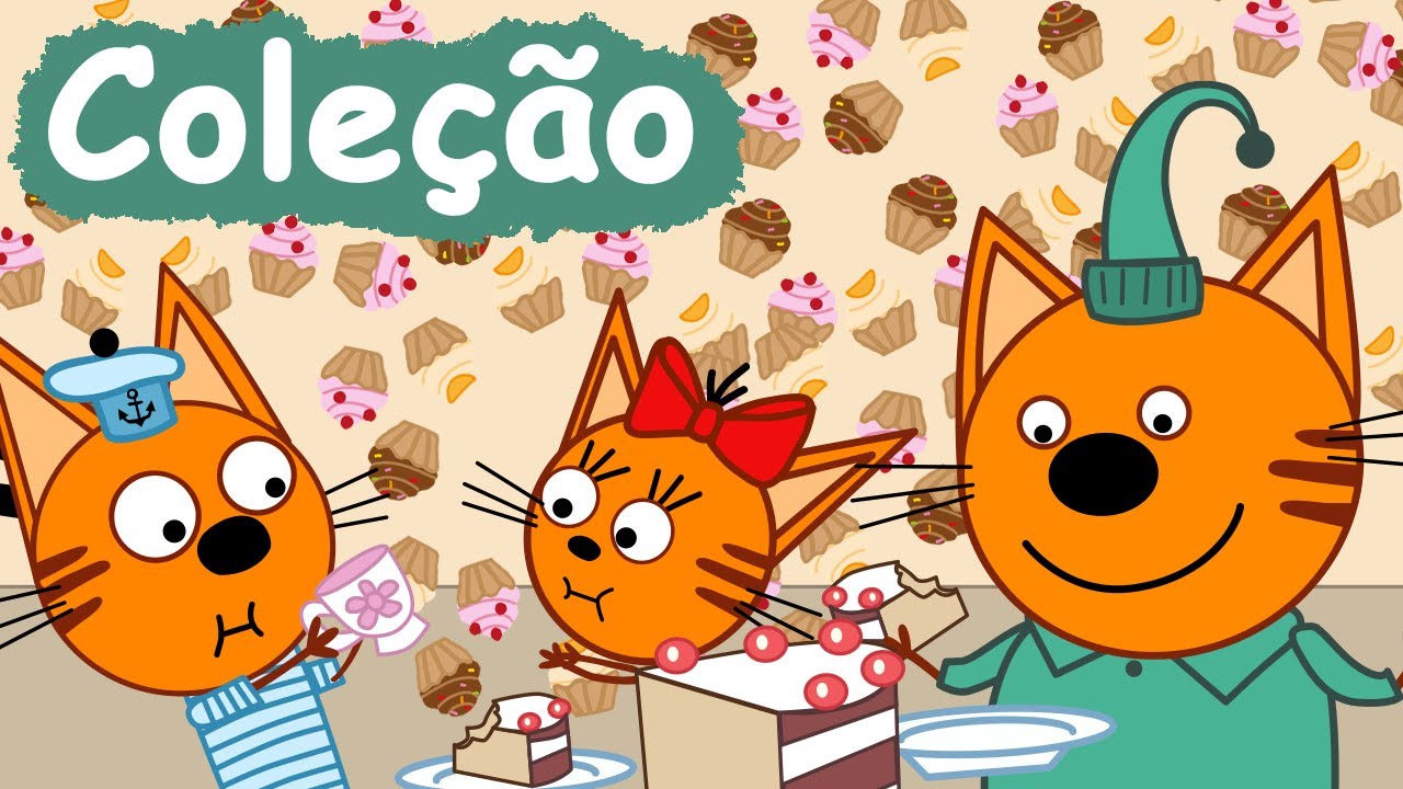 Kid-E-Cats em Portugues | Coleção dos episódios | Desenhos para crianças