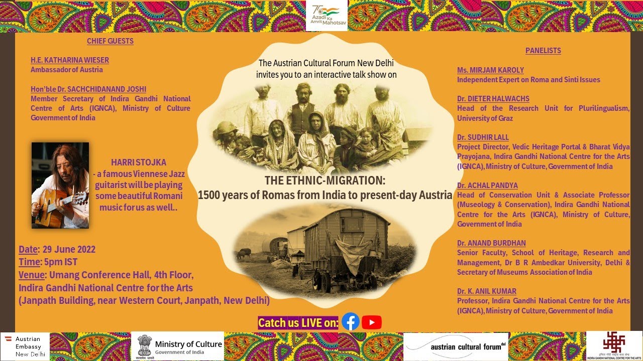 THE ETHNIC-MIGRATION: 1500 years of Romas from India to present-day Austria