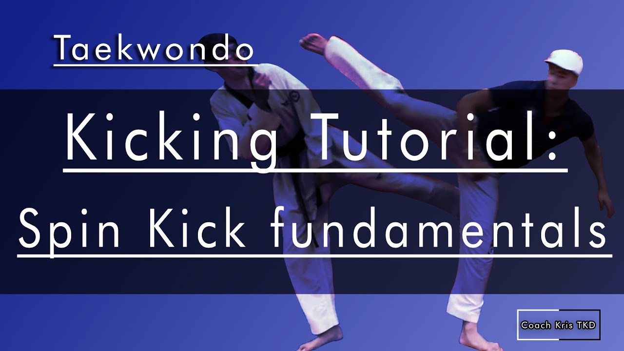 How to Throw A Spin Kick in Taekwondo Sparring!
