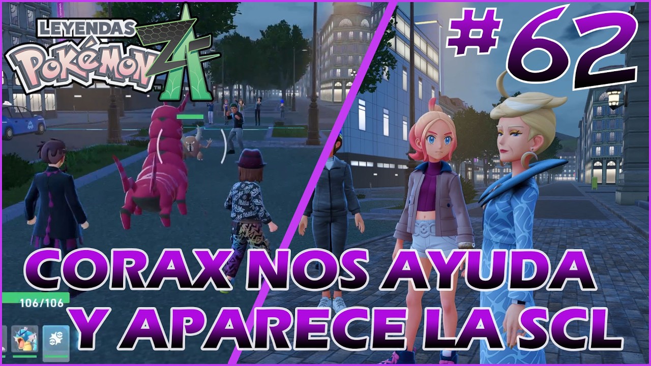 Pokémon Legends: Z-A | #62 HACEMOS EQUIPO CON CORAX DEL CLAN CORROSION!!!