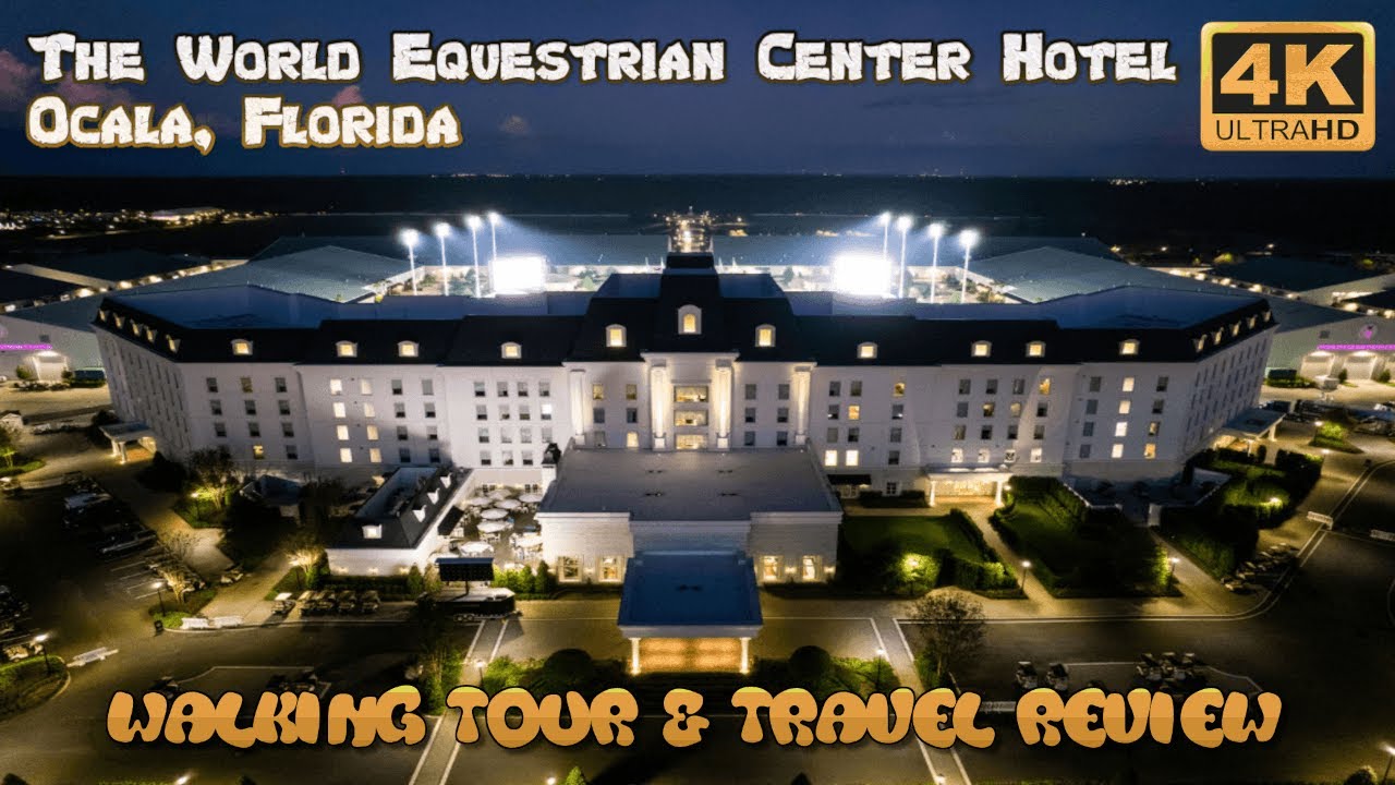 The Equestrian Hotel at the World Equestrian Center in Ocala, Florida - Tour, Travel VLOG & Review