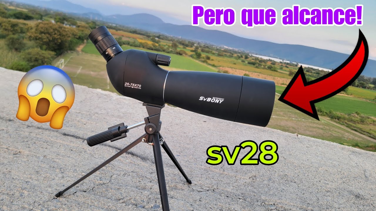 Monocular Svbony sv28 25-75×70 | Quede sorprendido 😨