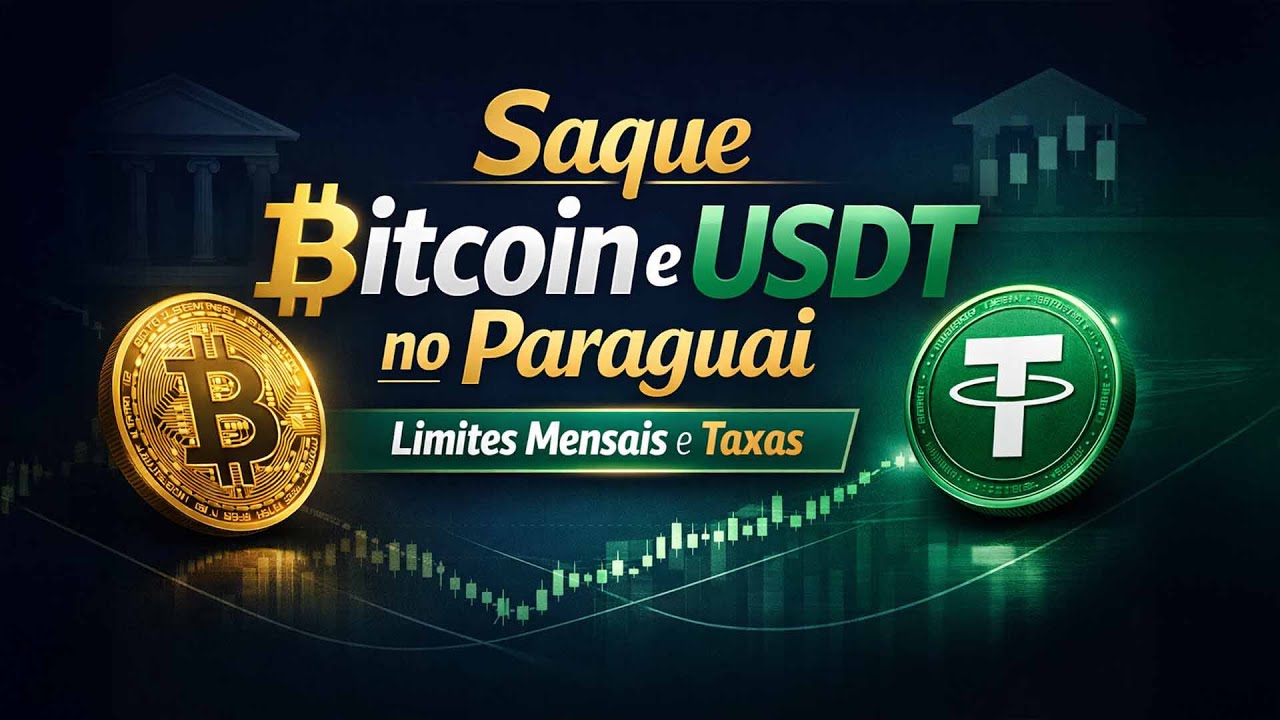 Saque Bitcoin e USDT no Paraguai taxas e casas de c&acirc;mbio cripto