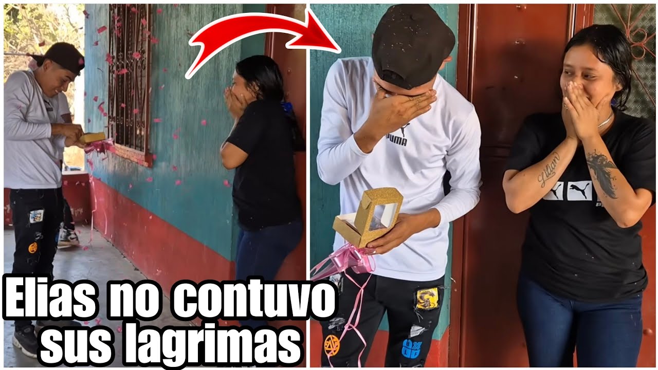 Dayana le dio la mejor noticia a Elias Ya serás papa le Dijo|Lloro de Felicidad😳