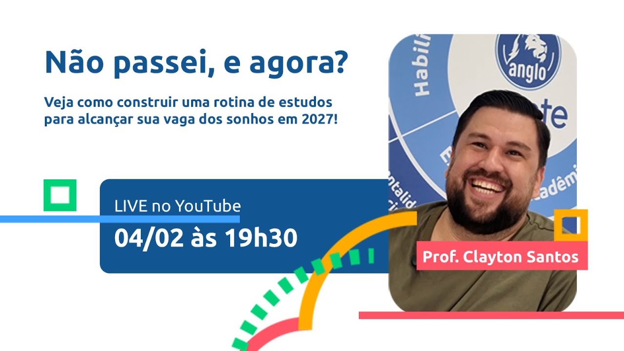 Não passei, e agora? Veja como construir uma rotina de estudos para alcançar sua vaga dos sonhos!