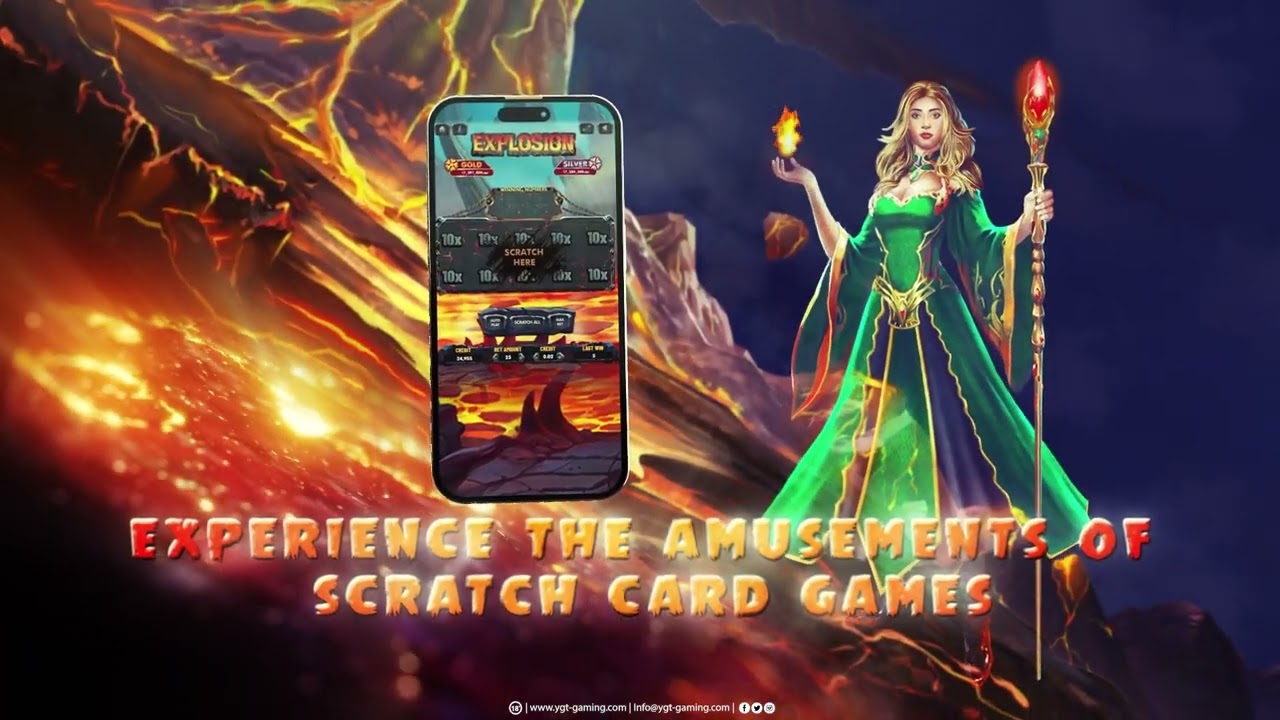 Explosion Scratch Card Game Trailer | YGT Scratch Card Games