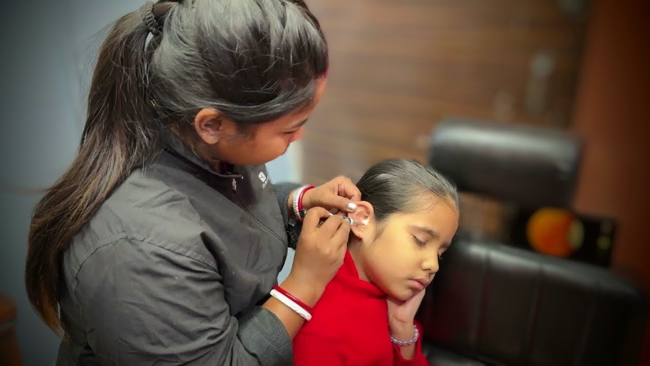 ASMR Ear Cleaning 🎯 You Won’t Believe What Came Out from Beautiful Girl's Ear 