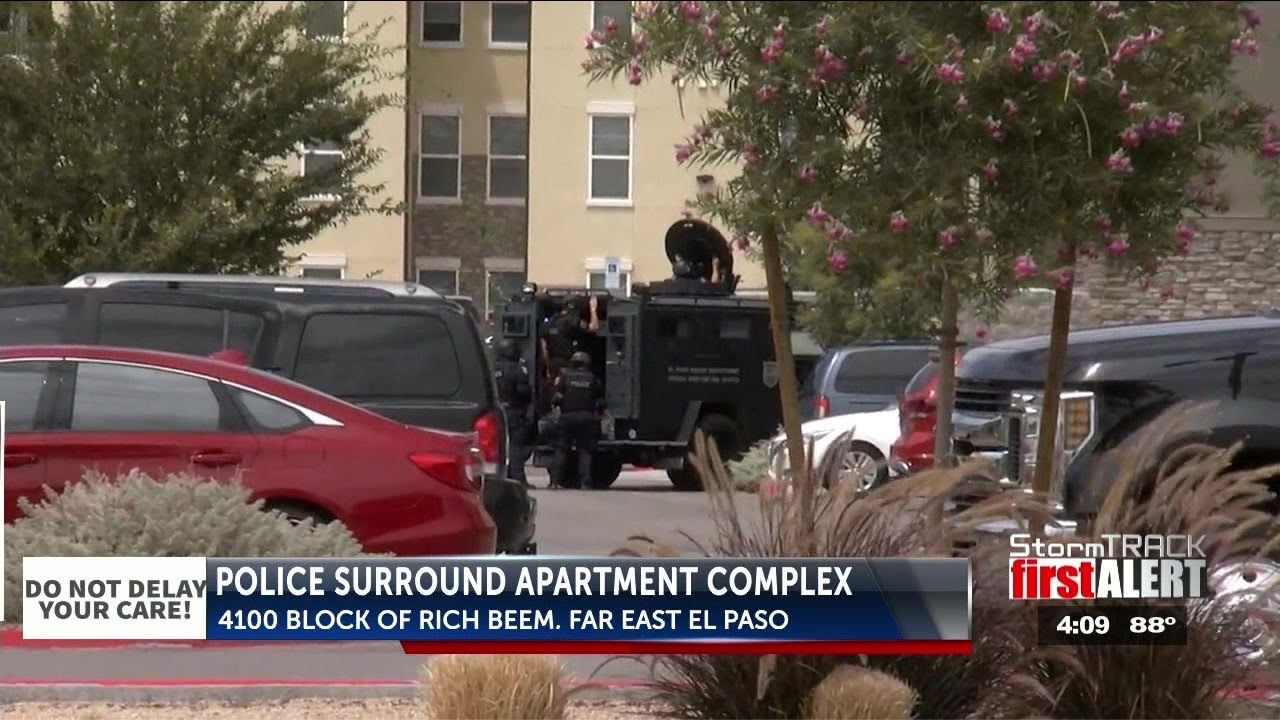 SWAT standoff in far east El Paso