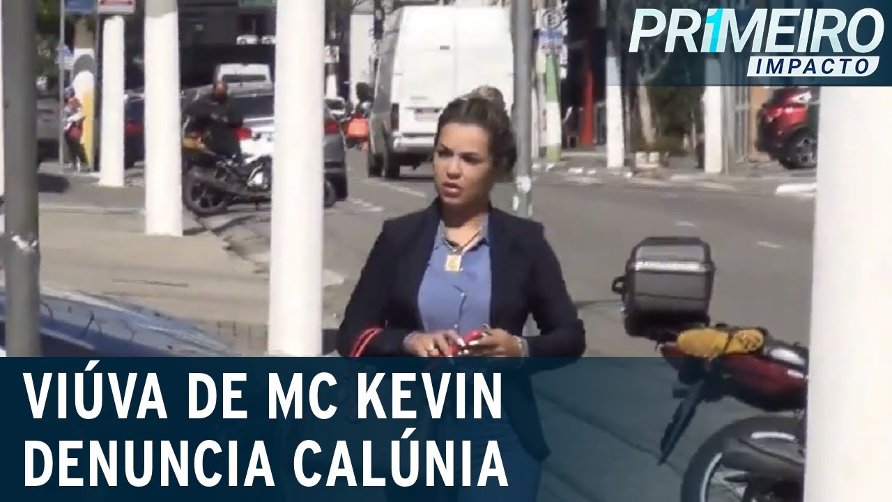 Viúva de MC Kevin registra boletim de ocorrência por calúnia | Primeiro Impacto (25/05/21)