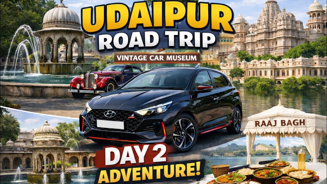Udaipur trip | Weekend getaway trip for Delhiites | Day 2 | Best trip ever | I20 NLine longest trip.