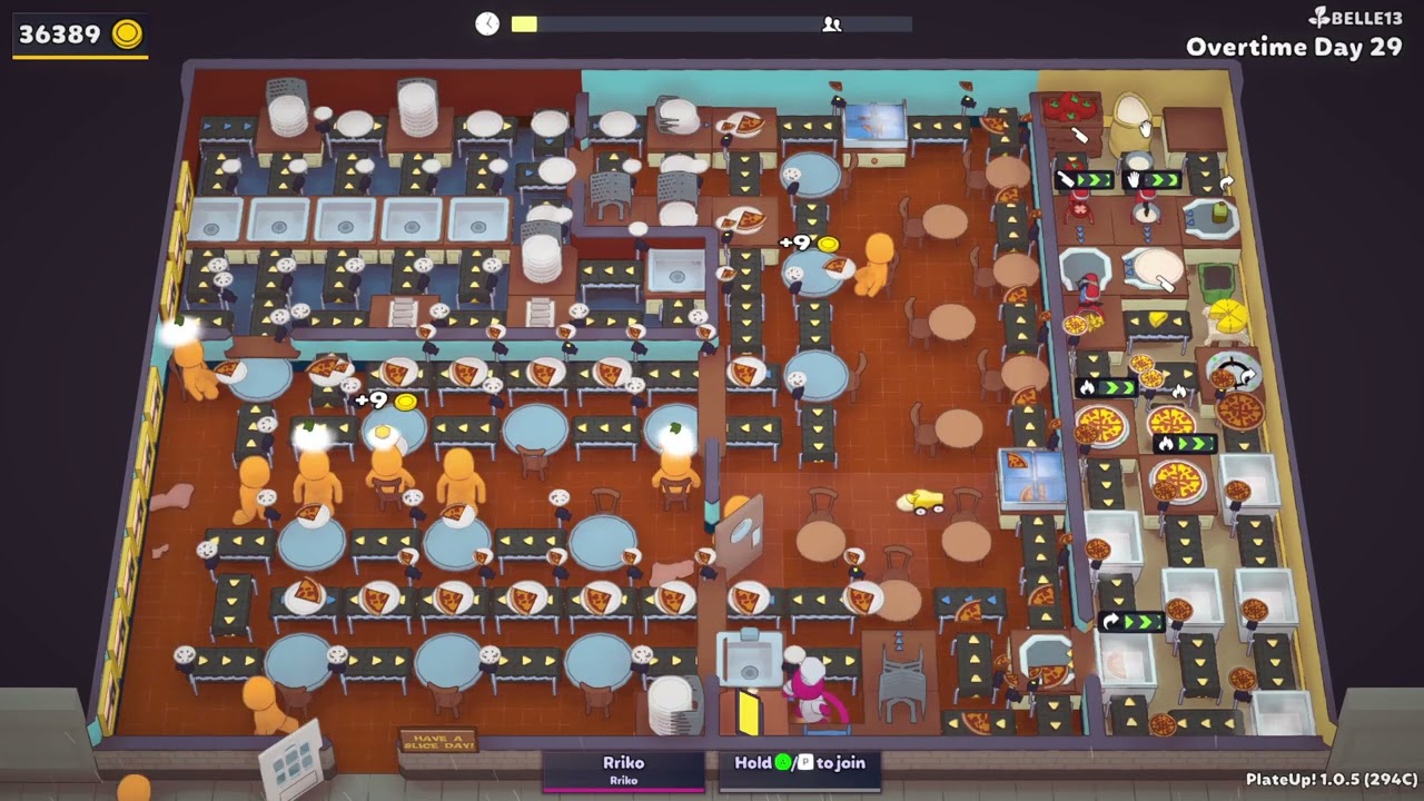 13 Tables for Pizza - OT Day 33 | PlateUp!