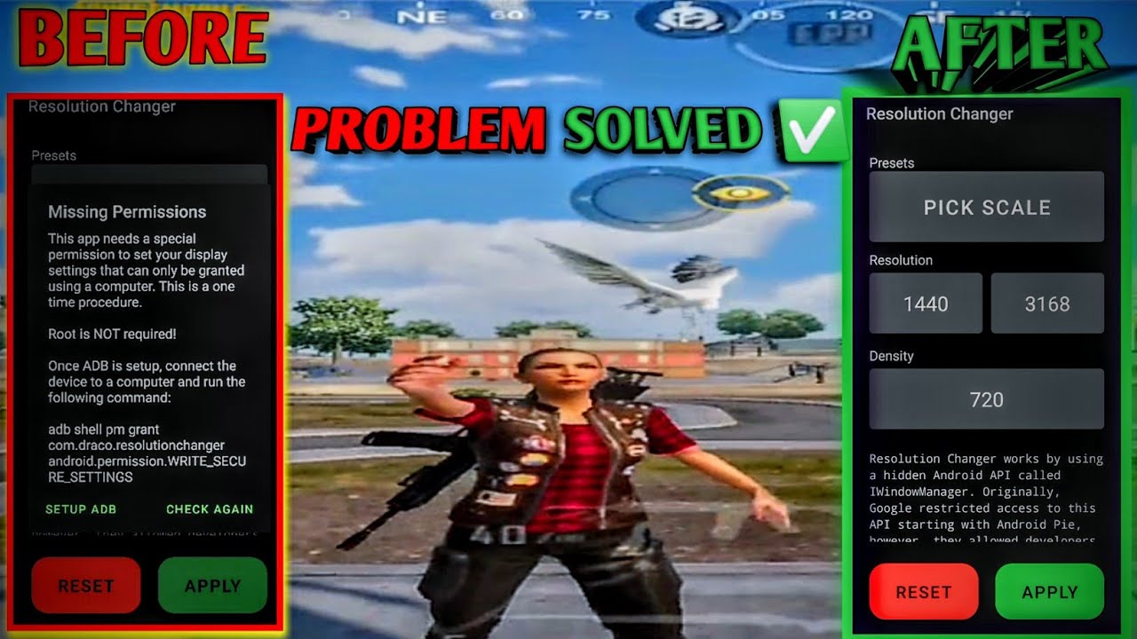 How To use Resolution Changer App || Get ipad View in Pubg Mobile ||DZP YT