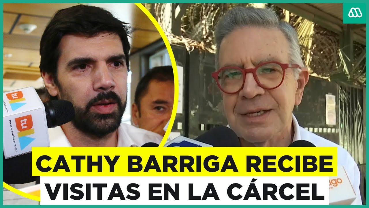 Cathy Barriga recibe visitas en la cárcel de San Miguel