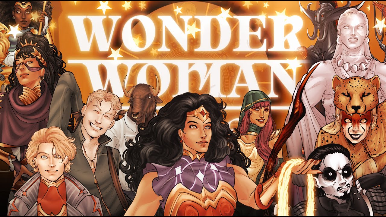 EARTH-7 WONDER WOMAN - FRIENDS AND FOES