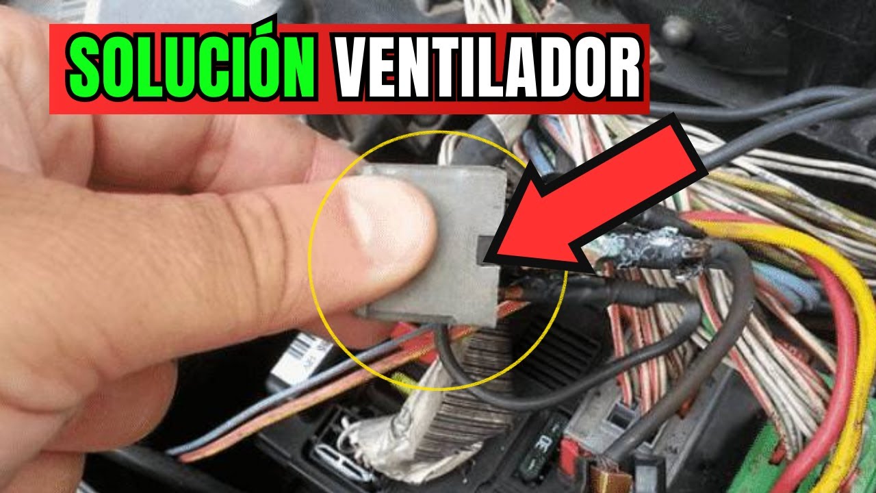 C&oacute;mo Probar Si FALLA  Electroventilador del motor / Ventilador del Radiador