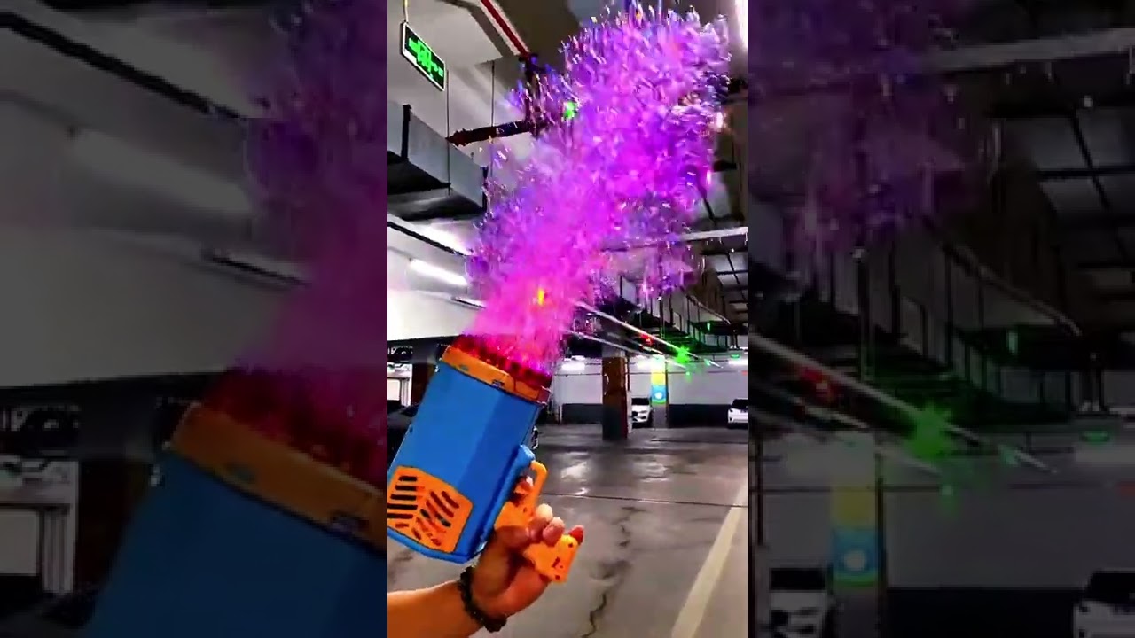 BUBBLE MACHINE GUN